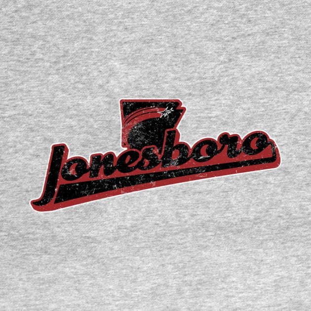 Jonesboro Retro Swash (Red) by rt-shirts